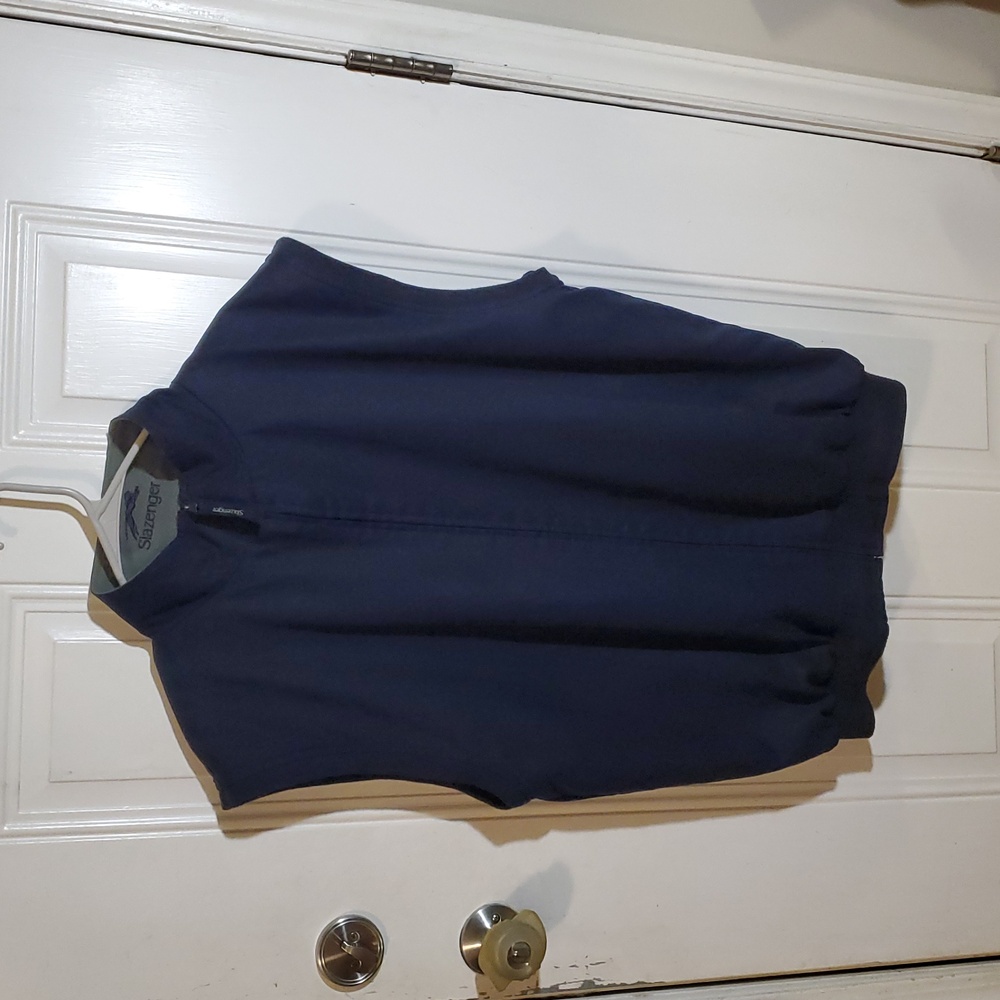 Slazenger reversible men vest. Size L. Color blue/gray